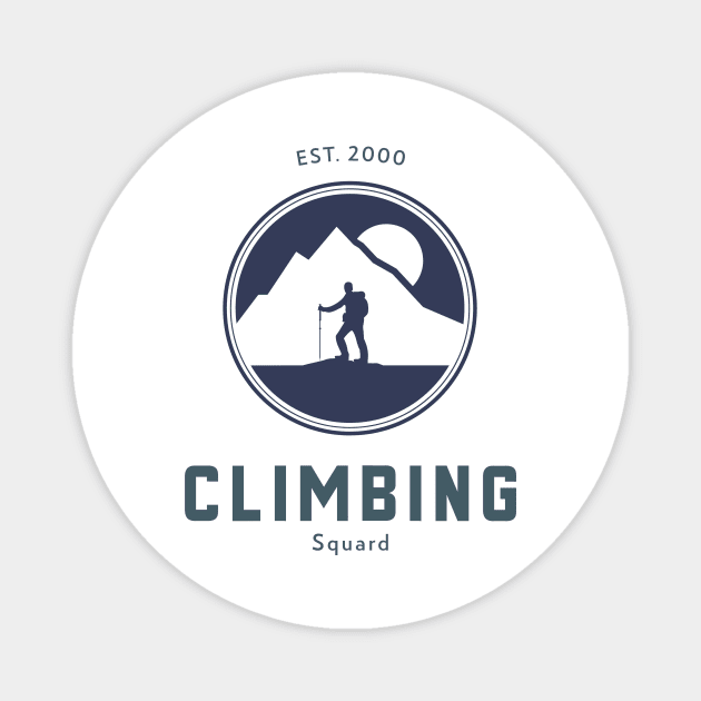 Climbing Squard Magnet by Climbinghub